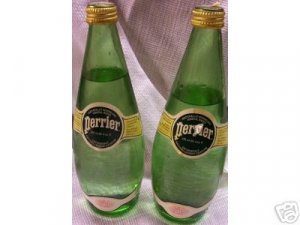 Vintage Perrier Water-24.4 oz. not opened