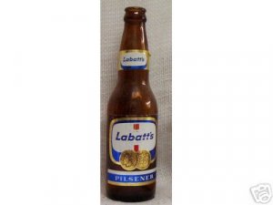 Vintage Labatt's Pilsener Beer Bottle 8% Proof