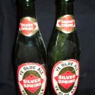 2- Vintage Silver Spring "Ye Olde Ale" 10% Proof Bottles