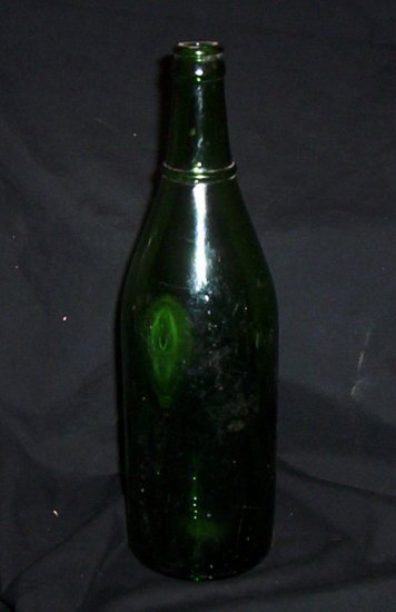 Green 1 Quart Bottle circa 1930's