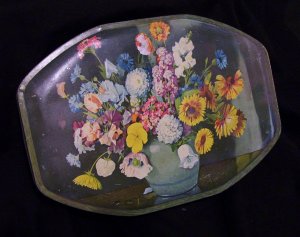 Huntley & Palmers Biscuit Can circa 1920's