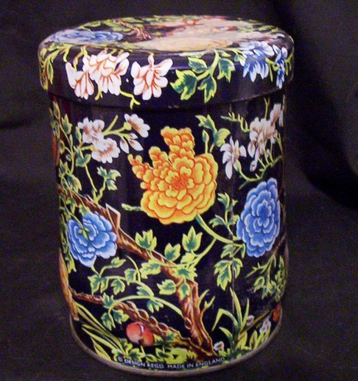 Bell bottom designer canister Made in England - designed in NY