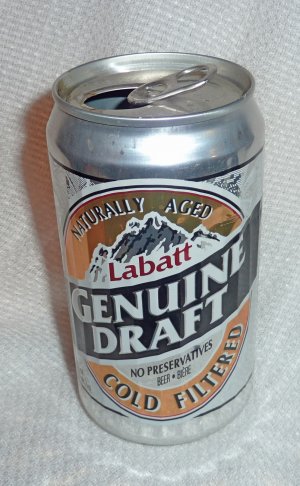 Labatt Genuine Draft Can Gold Filtered 355ml