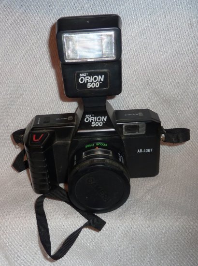 Orion SRZ 500 AR-4367 Focus Free 50mm Lens with Original Flash
