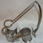 Metal 'Mouli-type' Kitchen garlic, cheese, nut grater, etc.