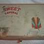 Sweet Caporal Kinney Bros cigarette vintage tin 1940s