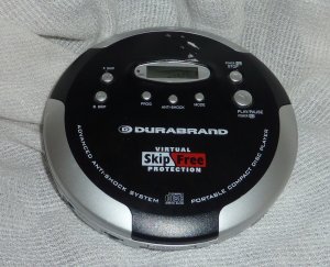 Durabrand Virtual Skip Free CD Player with Case and Earphones DDM454