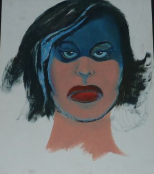 The 'Vamp' original oil painting by A.E. (Ted) Ingram