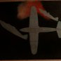 Boulton Paul Defiant & Hawker Hurricane - original artwork by A.E. Ingram