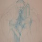 Creating the perfect woman - Original Artwork in pencil by A.E. (Ted) Ingram 1958
