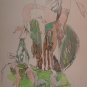 Flushing out the Creative Divinity - original artwork in Ink & Water Colour by A.E. (Ted) Ingram