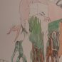 Flushing out the Creative Divinity - original artwork in Ink & Water Colour by A.E. (Ted) Ingram