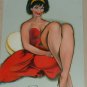 Cheesecake an expression in Sensuality - Original Artwork by A. E. (Ted Ingram)