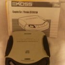 Koss Portable CD System CDP450 Water Resistant 'Tracker' With 2-6.5" Speakers