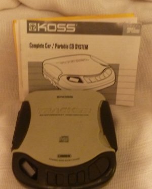Koss Portable CD System CDP450 Water Resistant 'Tracker' With 2-6.5" Speakers