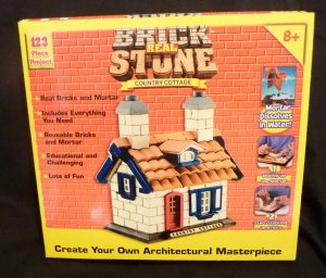Real Brick Stone Country Cottage 123 Piece (8 years and up)