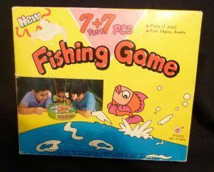 7 (plus ) + 7 pcs Fishing Game (Battery operated Toy)