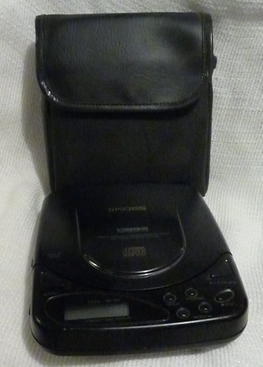 Koss DBBS Portable Compact Disc Player With Field Case