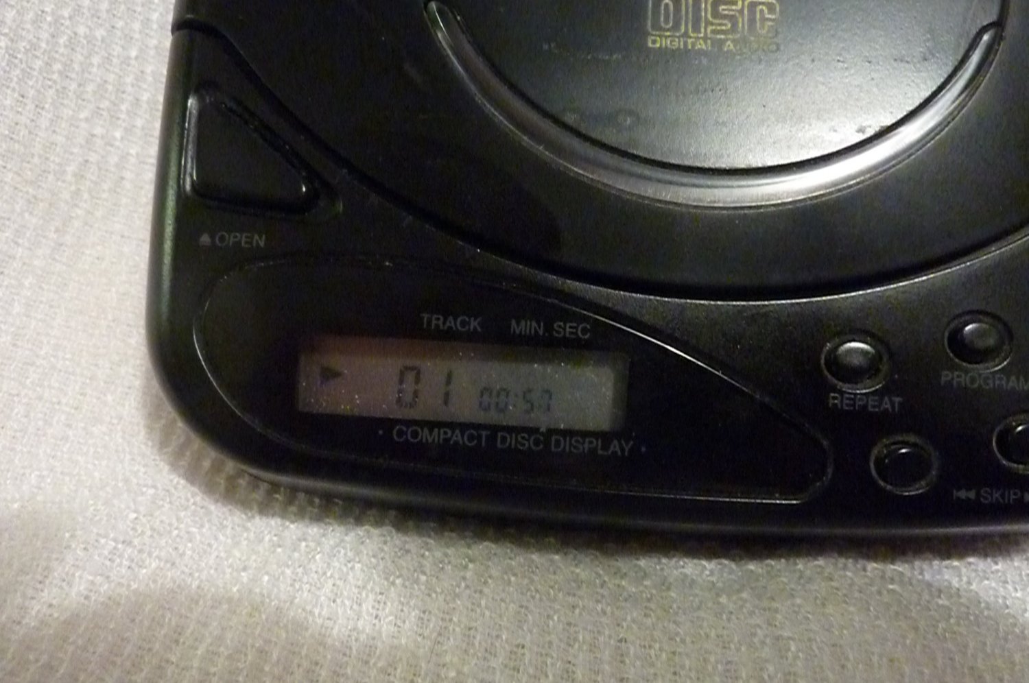 Koss DBBS Portable Compact Disc Player With Field Case