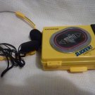 Magnasonic Stereo Auto Stop Portable Cassette AM/FM Player complete with Ear phones and Field Case