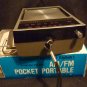 Vintage Realistic AM/FM 12-174 Pocket Portable Radio in Original Box