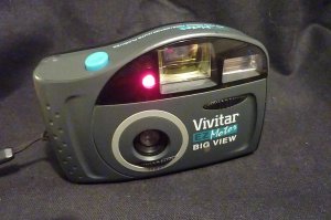 Vivitar EZ 3 AF Motor Big View 35mm Point and Shoot Film Camera  - field case