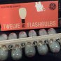 Vintage GE  M2 Flashbulbs (Black and White) New in Box
