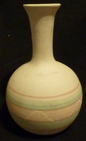 Sierra, Pueblo (Navaho) Style Flower Vase