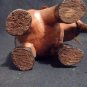 Kenyan (Tisi) Carved Elephant -Teak Wood