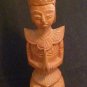 Bali Carving Wood Statue Janger Dancer from Thailand