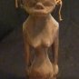 BRAZILIAN HAND CARVED ROSE WOOD  WOMAN- 19" high x 2 3/4" x 2 3/4"