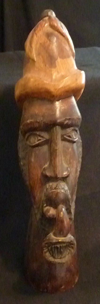 Ironwood Police Bobby with a Pipe/Hat 14" High