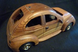 Volkswagon Wood Carving