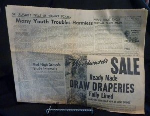 1950's Dr. Oz or Dr. Phil---Dr. Alvarez News Clippings - Vancouver Sun