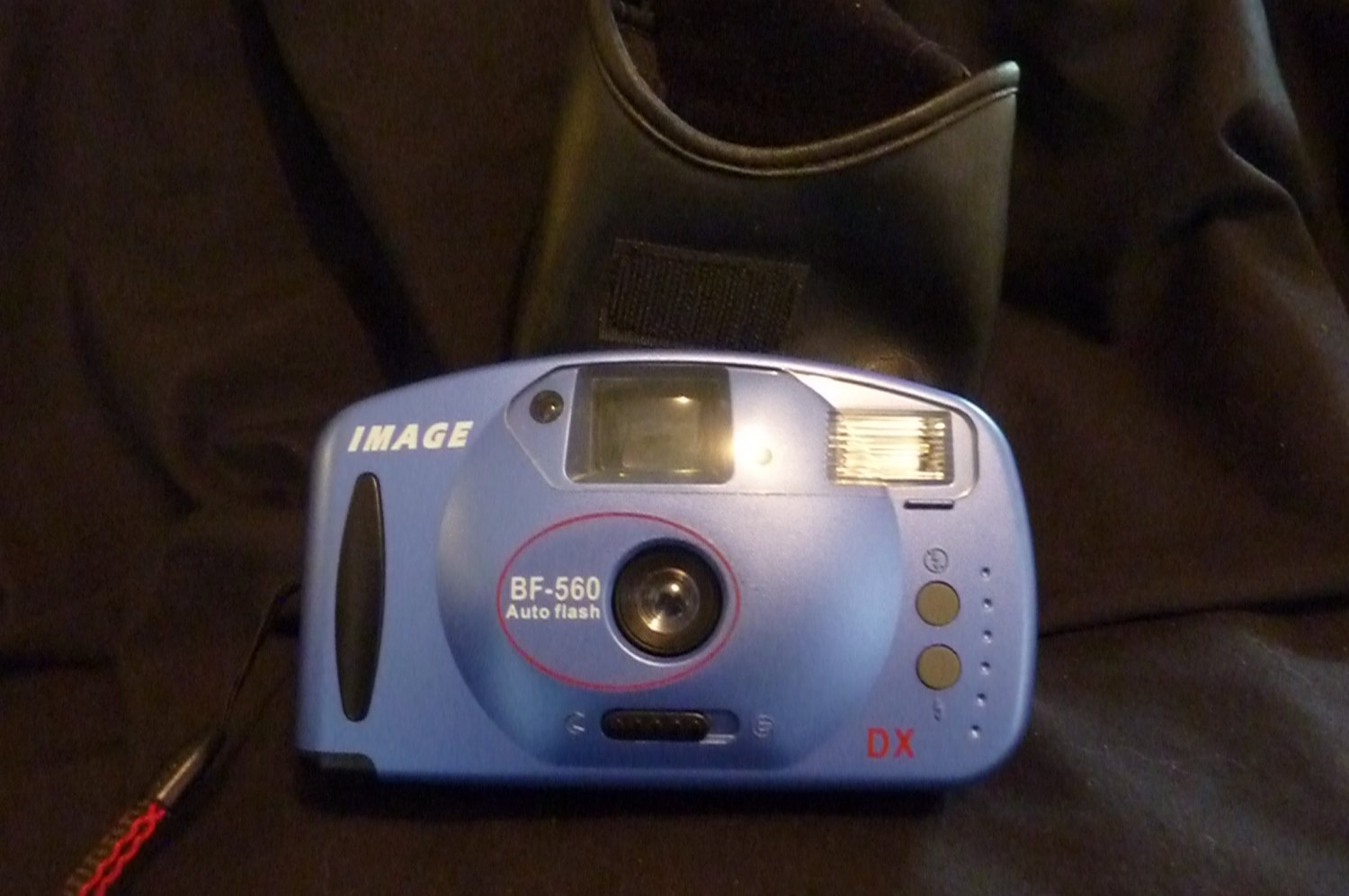 Image BF-560 Auto Flash 35mm Camera - Blue
