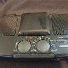 Vintage Portable AM/FM Clock Radio circa late '60's early '70's