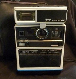 KODAK EK6 Instant Camera with ITT MagicFlash and Field Case