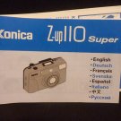 Konica Z-up110 Super Manual