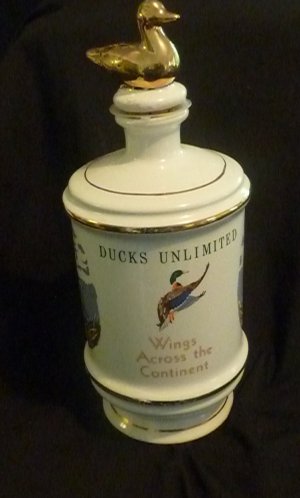 Ducks Unlimited "Wings Across the Continent" 1973 Collector Decanter