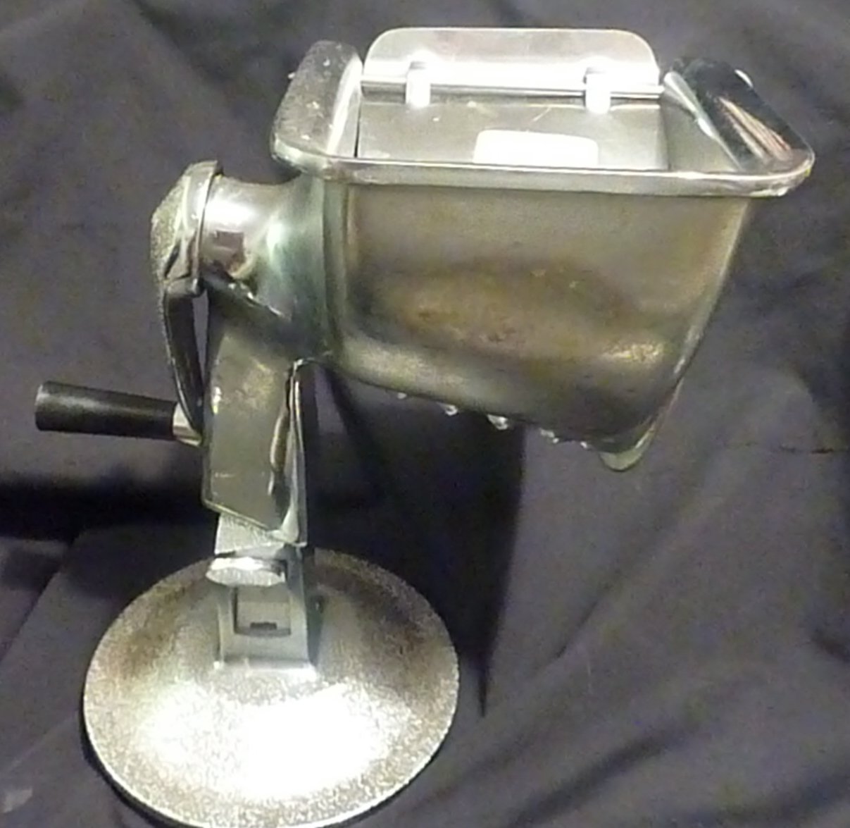 Vintage SALAD KING Food Processor vegetable cutter shredder slicer w