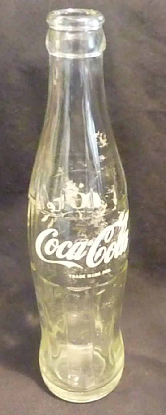 Coca-Cola Bottles (3) 1-300ml -(Red Logo) ~ 1-8 oz ~ 1 -10oz opaque