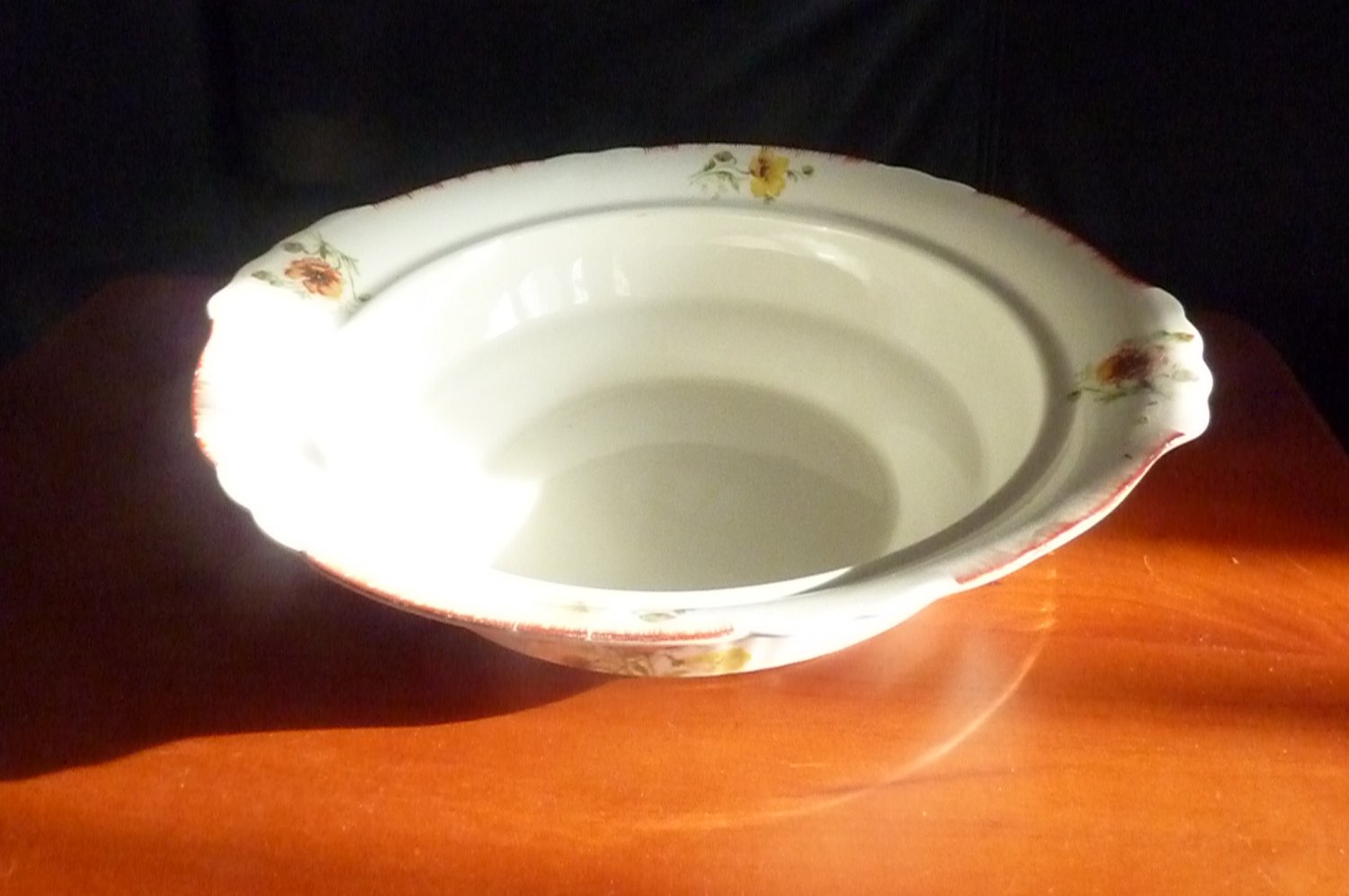 Myott 1931 Serving Bowl Rose Design