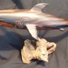Great White Shark 15" Phillipino Acacia Wood
