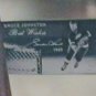Gordie Howe Bookends (Wood & Brass)