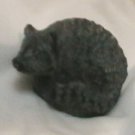 Soapstone "Raccoon"  -  Wolf Sculpture
