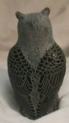 Hand Carved Soapstone "Owl"