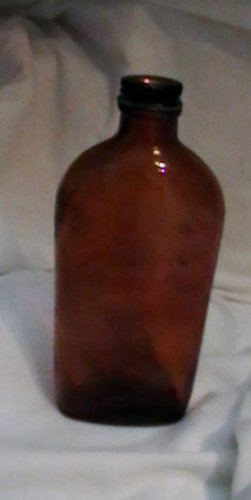 12 ounce 'brown' mickey bottle circa 1950's