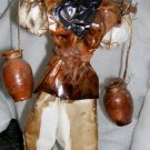 Mexican Paper Mache Sculpture Man with Water