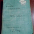 The Kittredge Shakespeares King Lear 1940