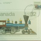 Canada 1984 Railroadiana First Day Cover Post Card Limited Edition #94 of 300